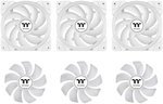 Thermaltake MAGFloe 360 Ultra ARGB Sync AIO Liquid Cooler, 3.95" LCD Display, 360mm Radiator, 3x 120mm SWAFAN EX ARGB Fans, 3300 RPM Fan Speed, 57.11CFM Fan Airflow, Snow | CL-W433-PL12SW-A