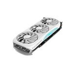 ZOTAC GAMING GeForce RTX 4070 Ti Trinity OC Graphics Card, 12GB GDDR6X 192-bit Memory, 2625 MHz Boost Clock, 21 Gbps Memory Clock, PCI E 4.0 x16, 3x DP 1.4a, 1x HDMI, White | ZT-D40710Q-10P