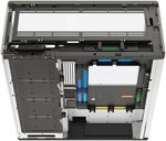 HAVN HS 420 E-ATX Mid Tower Base Edition Computer Case, Up To 420mm Radiators, 11x Fan Support, SGCC Sheet Metal, Tempered Glass, ABS, Zinc Alloy, NdFeB Magnets, White | HVN-CA-HS420-05