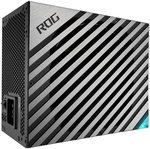 Asus Rog Thor 1600W ATX Power Supply Unit, With Aura Sync & OLED Display, 1600W Power, 80 Plus Titanium Certification, 135mm PWM Fan, 0dB Cooling, Modular | 90YE00K0-B0NA00