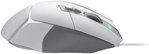 Logitech G502 X Wired Gaming Mouse, Lightforce Switches, 100 â€“ 25,600 dpi Resolution, HERO 25K Sensor, 13 Programmable Controls, 40G2 Acceleration, 5 Onboard Memory Profiles, White | 910-006144