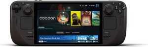 VALVE Steam Deck OLED Handheld Gaming Console, 7.4" HDR OLED 90Hz Display, 6 nm AMD APU / Zen 2 4c/8t5 3.5GHz, 1 TB SSD, Analog Sticks / HD Haptics, Wi-Fi 6E / BT v5.3, USB Type-C, Black | V004504-00