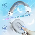  FIFINE Gaming Headset for PC, USB Headset with 7.1 Surround Sound, Detachable Microphone, Control Box, 3.5mm Headphones Jack, Gamer Over-Ear Wired Headset..