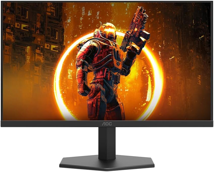 AOC 27G11ZE2 27" 240Hz Gaming Monitor, Fast IPS, Adaptive Sync, 240Hz, 0.3ms, FHD 1920 x 1080, HDR10, 3-Sided Frameless, Low input lag, Flicker Free,...