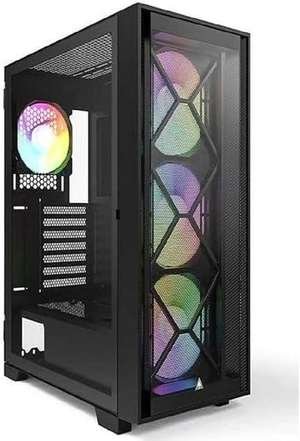 Montech Air 1000 Premium RGB Mid-Tower ATX Gaming Case > Black