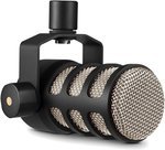  RÃ˜DE PodMic Broadcast-quality Dynamic Microphone with Integrated Swing Mount for Podcasting, Streaming, Gaming, and Voice Recording (Black