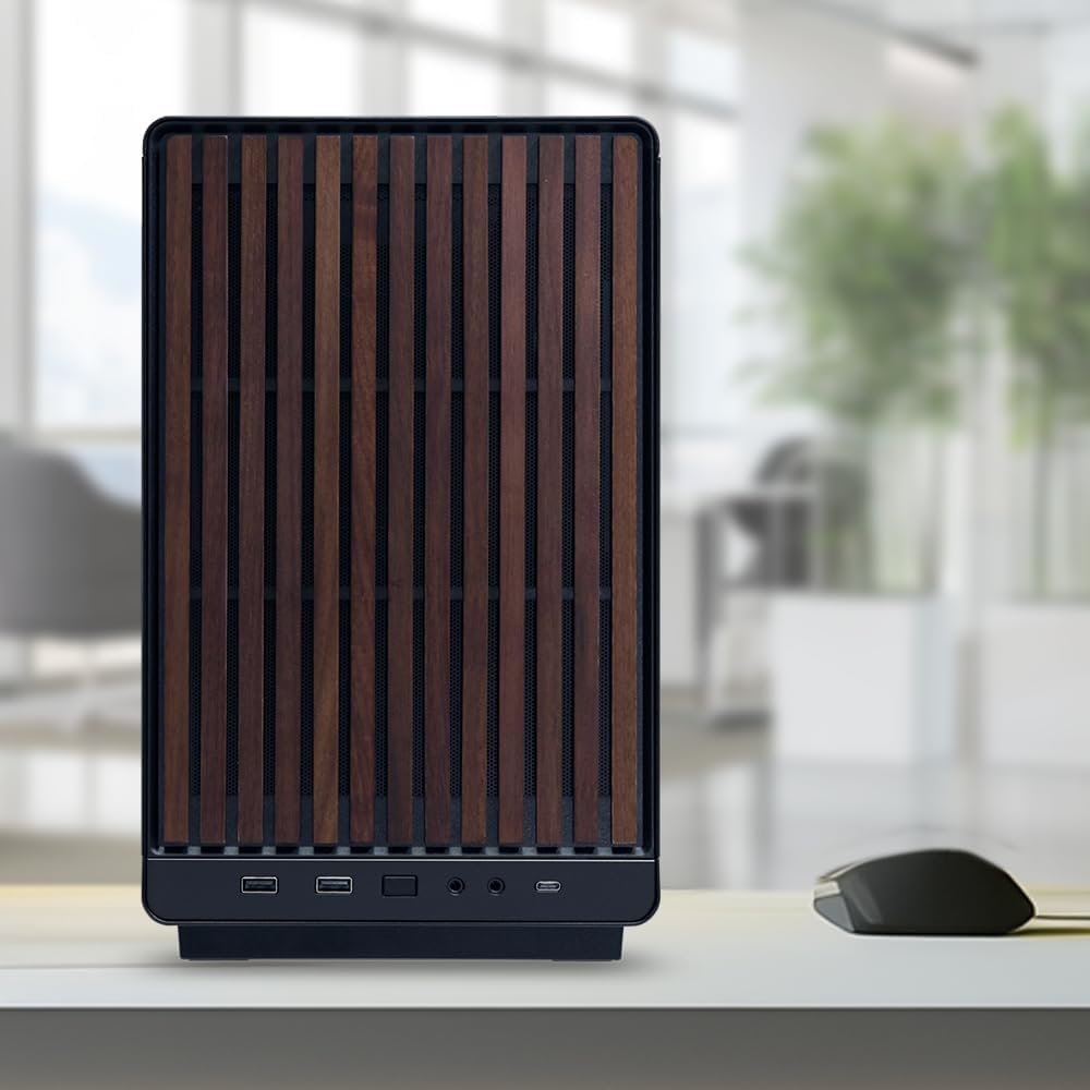  Lian Li A3-mATX-WD-26.3L Micro Form Factor Chassis-No Fans Included-Supports 360mm AIO-Modularity Design-for M-ATX, ITX Motherboard-DAN Cases