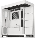 HAVN HS 420 E-ATX Mid Tower VGPU Edition Computer Case, Up To 420mm Radiators, 11x Fan Support, SGCC Sheet Metal, Tempered Glass, ABS, Zinc Alloy, NdFeB Magnets, White | HVN-CA-HS420-07