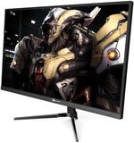 GamerTek Striker Gaming Monitor, 27" Fast IPS Display, FHD Resolution, 200Hz Refresh Rate, 1ms (MPRT) Response Time, 8-Bit 100% sRGB Color, Black | GT-DP-27-001
