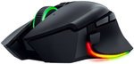 Razer Basilisk V3 Pro USB Wireless Optical Gaming Mouse, 30K DPI Optical Sensor, Chroma RGB Lighting, HyperScroll Tilt Wheel, 750 IPS Speed, 11 Programmable Buttons, Black | RZ01-04620100-R3G1
