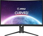 MSI MAG275CQRF QD, 27" Gaming Monitor, 2560 x 1440 (QHD) Rapid VA with Quantum Dot, 1 ms, 170Hz, FreeSync Premium, HDR Ready, 1000R, HDMI, DisplayPort