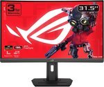  ASUS ROG Strix 32â€ 1440P USB-C Curved HDR Gaming Monitor (XG32WCS) - QHD, 180Hz, 1ms, Fast VA, Extreme Low Motion Blur Sync, FreeSync, DisplayWidget, Tripod...