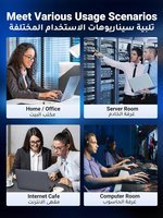  UGREEN Ethernet Cable 5M Cat 8 Gigabit Network Cable High-Speed 40Gbps 2000MHz RJ45 Internet Cable Braided Double Shielded Ethernet Cable Compatible with...