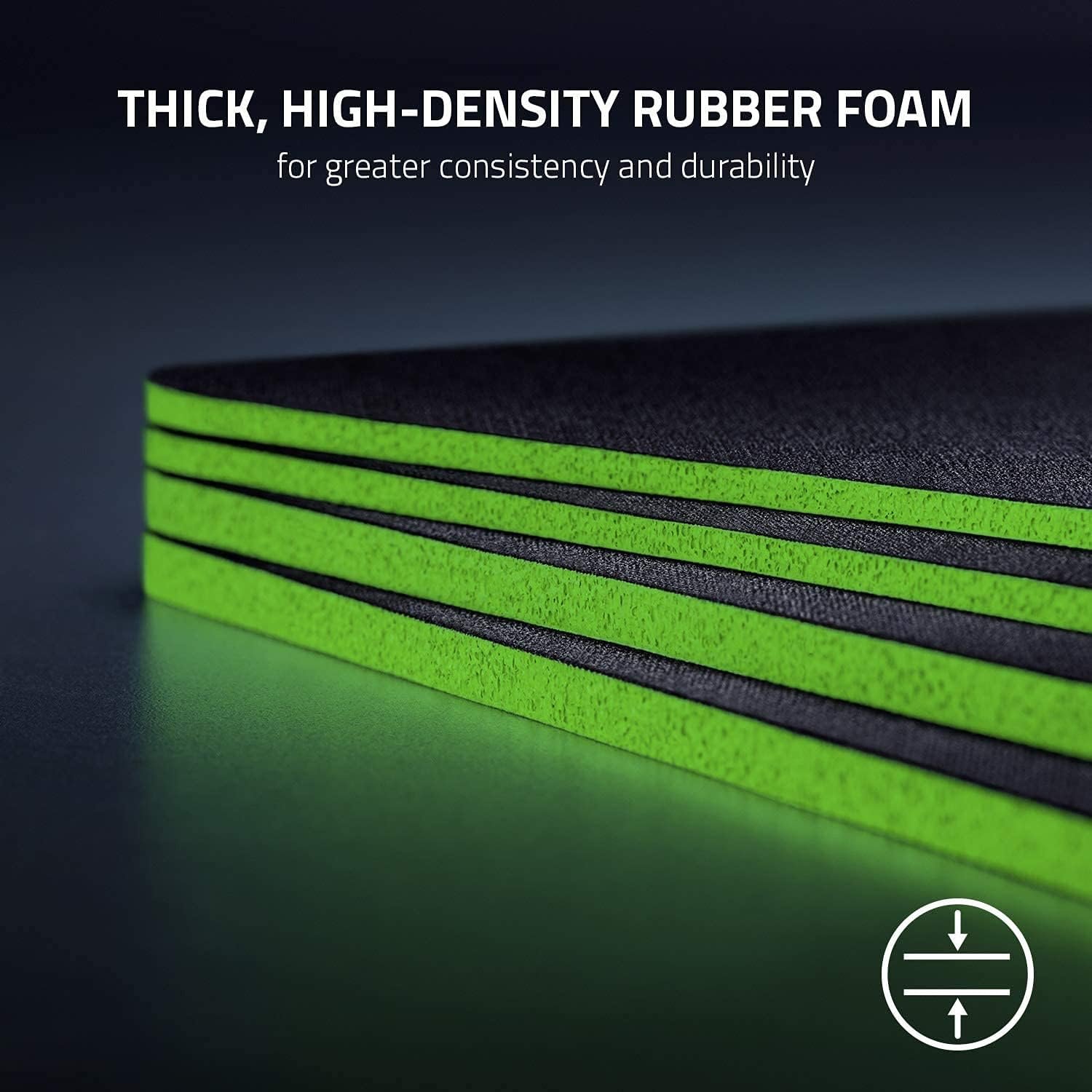  Razer GigantUS V2 Cloth Gaming MoUSe Pad (XXL): Thick, High-Density Foam - Non-Slip Base, Classic Black - Rz02-03330400-R3M1