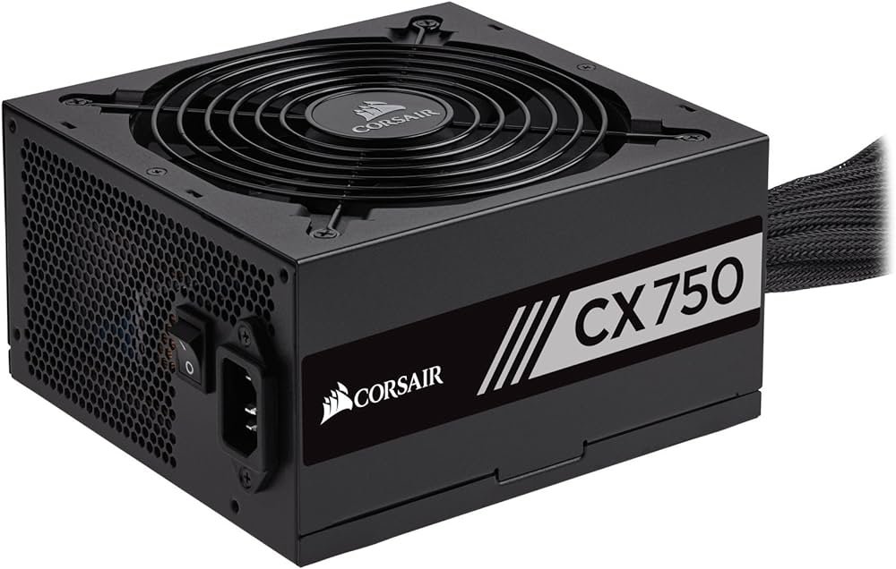 Corsair CX Series, CX750, 750 Watt, 80 PLUS Bronze