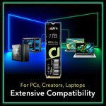 Addlink S93 1TB PCIe 4.0 M.2 Gen 4 Memory Expansion SSD, Up to 7400 MB/s, Internal Solid State Drive with HMB Technology for Laptop, Gaming and Creators