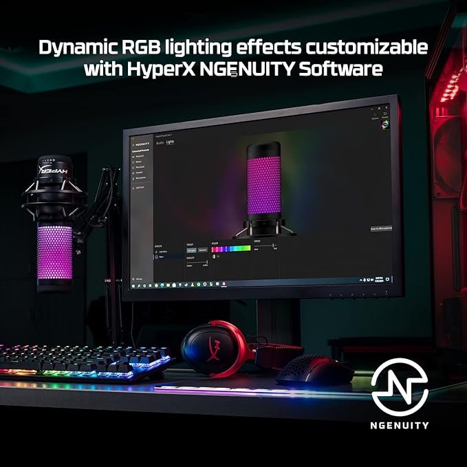 HYPERX MICROPHONE QUADCAST S  RGB