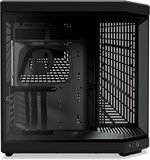  HYTE Y70 Upgraded Modern Aesthetic Dual Chamber Panoramic Tempered Glass Mid-Tower ATX Computer Gaming Case with PCIE 4.0 Riser Cable Included, Black