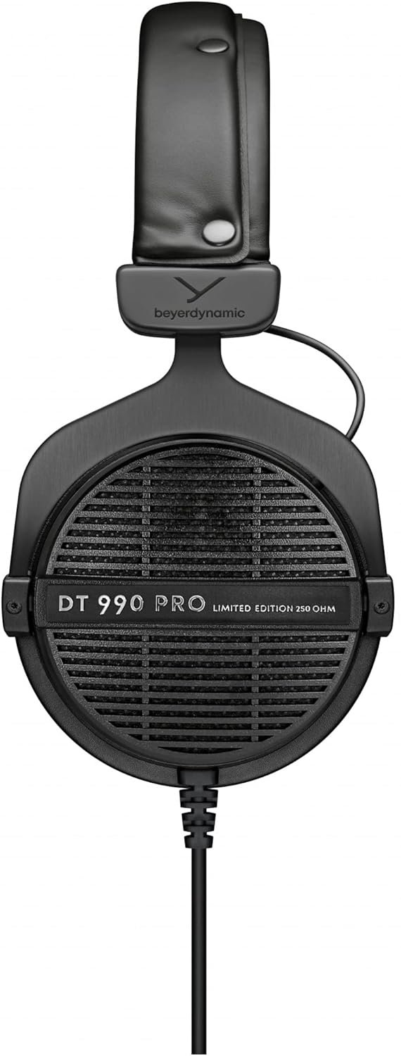 beyerdynamic 713368 250 OHM DT 990 PRO - LIMITED EDITION (Straight Cable) Wired black