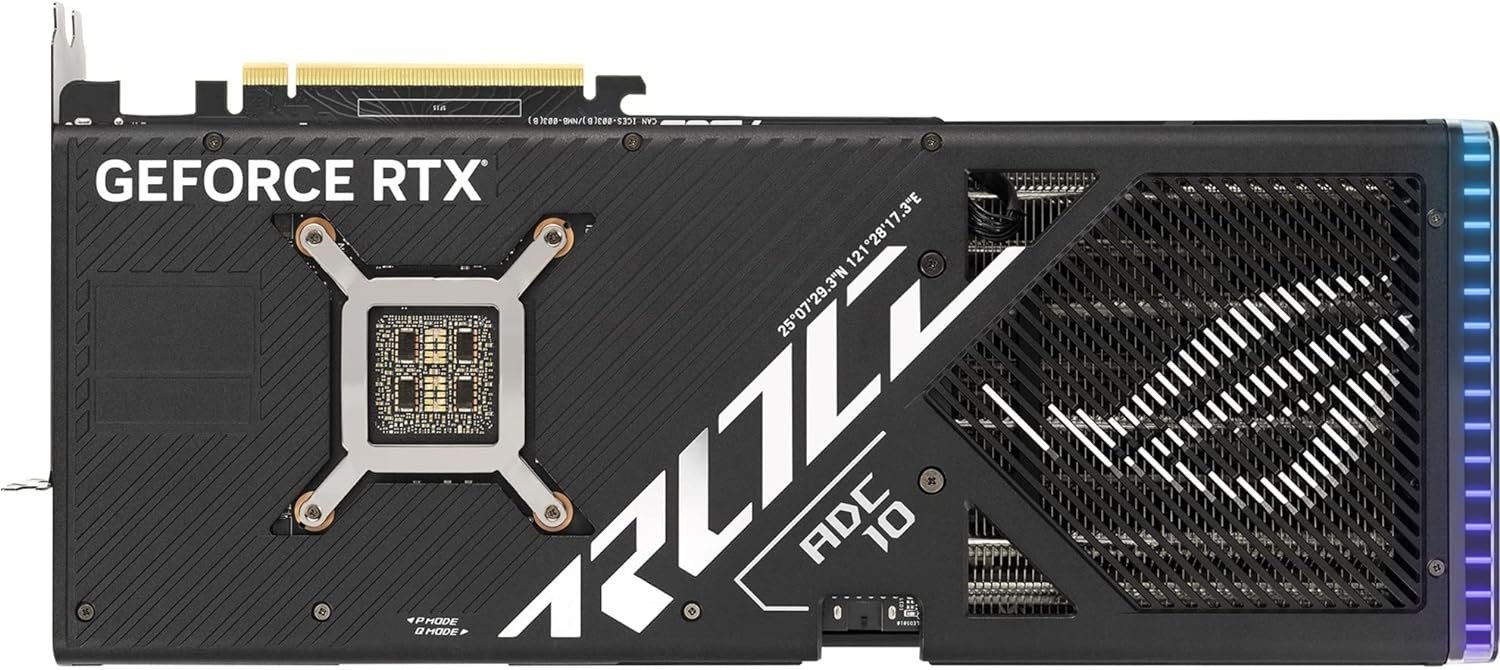 ASUS ROG Strix GeForce RTXÂ® 4090 OC Edition Gaming Graphics Card (PCIe 4.0, 24GB GDDR6X, HDMI 2.1a, DisplayPort 1.4a)