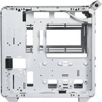 Cooler Master QUBE 500 Flatpack Mid-Tower ATX Computer Case, 1x 120mm SF ARGB White PWM Fan, Up to 280mm Radiator & 8x Fan Support, Steel, Plastic, TG Materials, White | Q500-WGNN-S00
