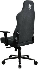 Arozzi Vernazza Gaming Chair, Soft Fabric Material, 3D Armrests, Rocking & Lock-Tilt Function, Adjustable Height & Backrest, 145kg Weight Capacity, Standard Size, Dark Gray | VERNAZZA-SFB-DG