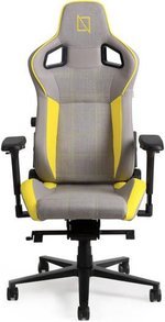 Navodesk Formula Series Apex Air Gaming Chair, Lumbar Support, 4D Armrests, Memory Foam Pillows & Magnetic Headrest, Up to 155Â° Backrest Recline, 135kg Weight Capacity, Lemon | APEXAIR-FS-LMN