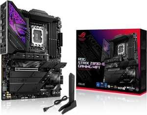 ASUS ROG Strix Z890-E Gaming WiFi IntelÂ® Z890 LGA 1851 ATX Motherboard, Advanced AI PC-Ready, 18+2+1+2 Stages, DDR5, WiFi 7, 7X M.2, Thunderboltâ„¢ 4, USB...