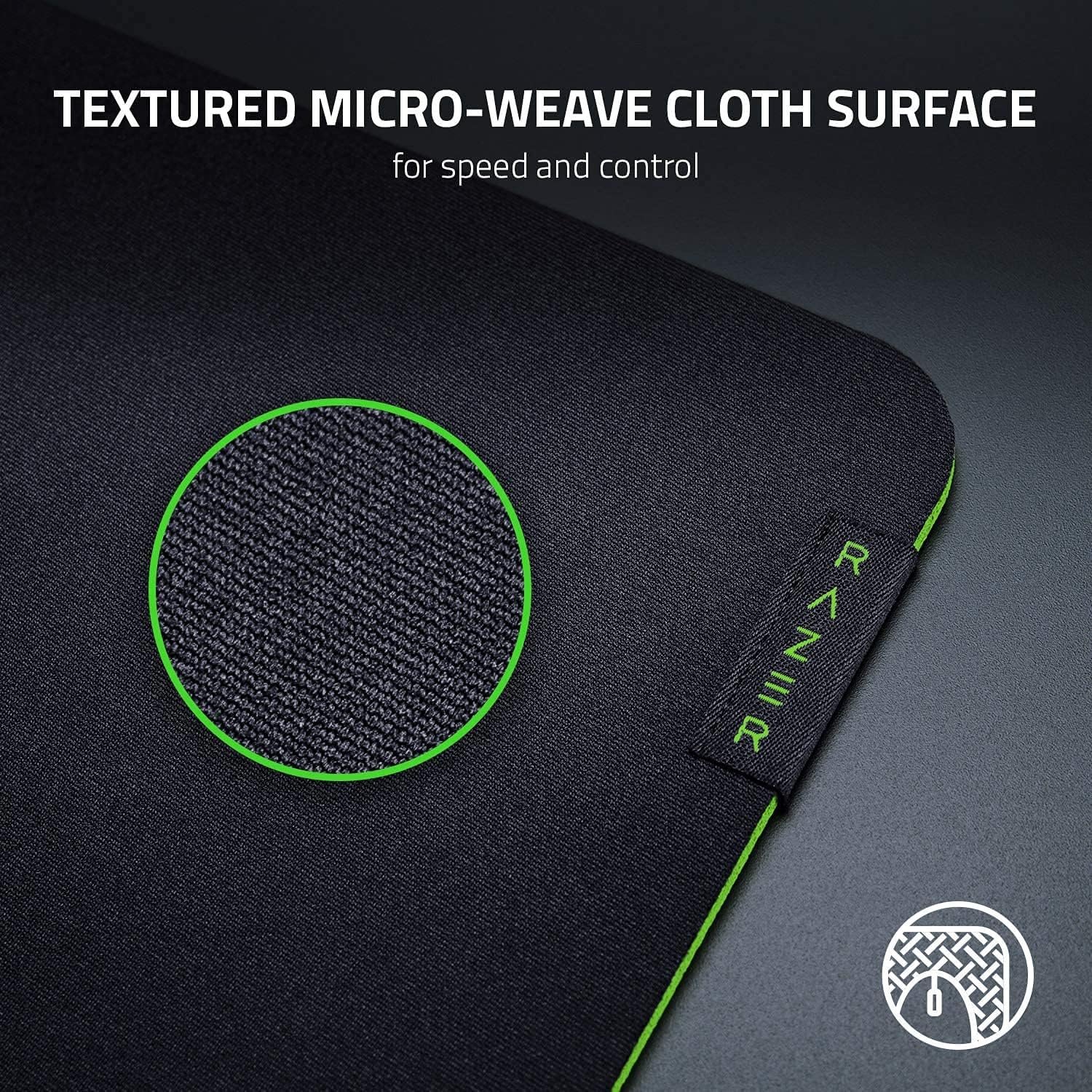  Razer GigantUS V2 Cloth Gaming MoUSe Pad (XXL): Thick, High-Density Foam - Non-Slip Base, Classic Black - Rz02-03330400-R3M1
