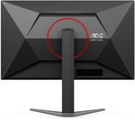 AOC CQ27G4 Curved Gaming Monitor, 27" VA Display, QHD Resolution, 180Hz Refresh Rate, 0.5ms (MPRT) Response Time, HDR10, Adaptive Sync, Low Input Lag, 16.7m Color Display, Black | CQ27G4