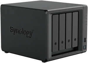 Synology DiskStation DS423+ 4-Bay NAS Enclosure, Intel Celeron J4125 2.7GHz, 4 3.5"/2.5" Drive Bays, 2x RJ45 Lan Ports, 2x USB 3.2 Ports, Black | DS423+