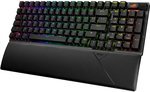ASUS ROG X901 Strix Scope II 96% Gaming Keyboard, Hot-Swappable, ROG Omni Receiver, PBT Doubleshot Keycaps, Tri-Mode Connection, English Layout, Black | 90MP037A-BKUA01