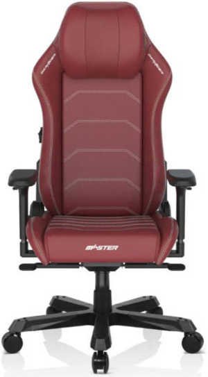 DXRacer 1238S Master Series Gaming Chair, Microfiber Leather, 4D Armrests, Multi-functional Tilt, 3" Casters, High Density Mold Shaping Foam, 220lbs Recommended Weight, Red | DMC-I238S-R-A3