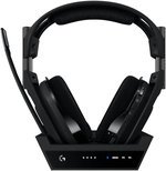 Logitech Astro A50 X LIGHTSPEED Wireless with PLAYSYNC Gaming Headset + Base Station, 40mm PRO-G GRAPHENE, 24H Playtime, Up to 24bit Audio, HDMI 2.1 Passthru, for Xbox X|S, PS5, PC, Black | 939-002126