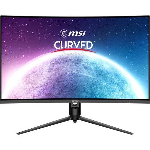  MSI G32CQ5P Curved Gaming Monitor, 31.5" WQHD VA Display, 170Hz Refresh Rate, 1ms (MPRT) Response Time, 1500R Curvature, AdaptiveSync Anti-Flicker Technologied, 1.07B Colors, Black | G32CQ5P