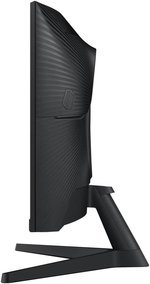 Samsung Odyssey G5 G55C Curved Monitor, 27" QHD VA Display, 165Hz Refresh Rate, 1ms (MPRT) Response Time, 1000R Curvature, AMD FreeSync Technology, Black | LS27CG552EMXUE