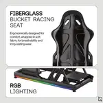 Apex Racing Simulator Cockpit- APEX-RSC-BK