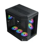 Xigmatek CUBI ATX RGB Tower Gaming Case â€“ Black
