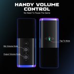 TAM8 AmpliGame XLR/USB Dynamic Microphone With BM88 LOW-PROFILE MICROPHONE ARM STAND for Podcast Recording, PC Computer Gaming with RGB Light, Mute Button, Headphones Jack