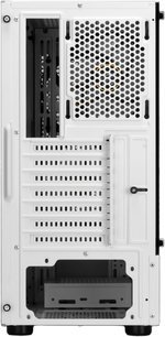 GAMDIAS TALOS E3 MESH RGB ATX Mid Tower PC Case, Tempered Glass Panel, Excellent Airflow Design, Up to 360mm Radiator & x5 Fans, USB 3 / USB 2x2 / HD Audio/Fan LED Control, White | GD-TALOS-E3-WH-MESH