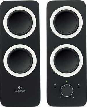  Logitech Multimedia Speakers Z200 with Stereo Sound for Multiple Devices