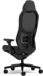 Fractal Refine Gaming Chair, Nylon Reinforced Mesh Fabric Cover, Synchro-Tilt Mechanism, Hubless 65mm with Soft PU Casters, Adjustable Lumbar Support, Class 4 Gas Piston, Mesh Dark | FD-CH-RE1M-01