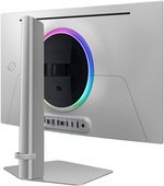 SAMSUNG Odyssey OLED G6 G60SD Gaming Monitor, 27" QHD OLED Display, 360Hz Refresh Rate, 0.03ms (GtG) Response Time, AMD FreeSync Premium Pro Technology, Silver | LS27DG602SMXUE