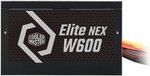 Cooler Master Elite NEX 600W 230V Non Modular Power Supply, 80 Plus Standard Certified, Active PFC & Dual Forward Topology Design, 120mm Sleeve Fan, UK Plug, Black | MPW-6001-ACBW-BUK