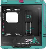 ASUS ROG Strix Helios II Hatsune Miku Edition Mid Tower Computer Case, 4x 140mm Pre-Installed Fans, Up to 420 Radiator & 7x 120mm Fan Support, USB-C 20Gbps, Cable Management | 90DC00W0-B39010