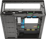 HAVN HS 420 E-ATX Mid Tower Base Edition Computer Case, Up To 420mm Radiators, 11x Fan Support, SGCC Sheet Metal, Tempered Glass, ABS, Zinc Alloy, NdFeB Magnets, Black | HVN-CA-HS420-06