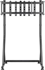 Thermaltake GR500 Racing Simulator Cockpit with Triple Racing Monitor Stand, Up to 120kg Weight Capacity, 32" to 55" Screen Sizes, Triple Support 32" Monitor | GSC-R50-CPASBB-01 / GEA-RMS-TMSBLK-01