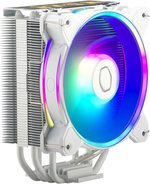 Cooler Master Hyper 212 Halo SF6 Ryu aRGB CPU Cooler, 4 Heat Pipes, Aluminum Fins, 2050 RPM Fan Speed, 51.88 CFM Airflow, Rifle Bearing Fan, Ryu Character Design | RR-S4WW-20PA-RY