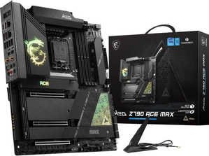 MSI MEG Z790 Ace Max WIFI 7 LGA 1700 E-ATX Intel Motherboard, Intel Z790 Chipset, 4x DDR5 UDIMM Slots, 192GB Max Memory, 5x M.2 Storage Slot, Dual 2.5G Lan, Multi-GPU Support | 911-7D86-006