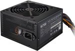  Cooler Master Elite NEX 700W 230V Non Modular Power Supply, 80 Plus Standard Certified, Active PFC & Dual Forward Topology Design, 120mm Sleeve Fan, UK Plug, Black | MPW-7001-ACBW-BUK